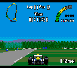 Nigel Mansell's World Championship Racing screenshot 5 for Super Nintendo